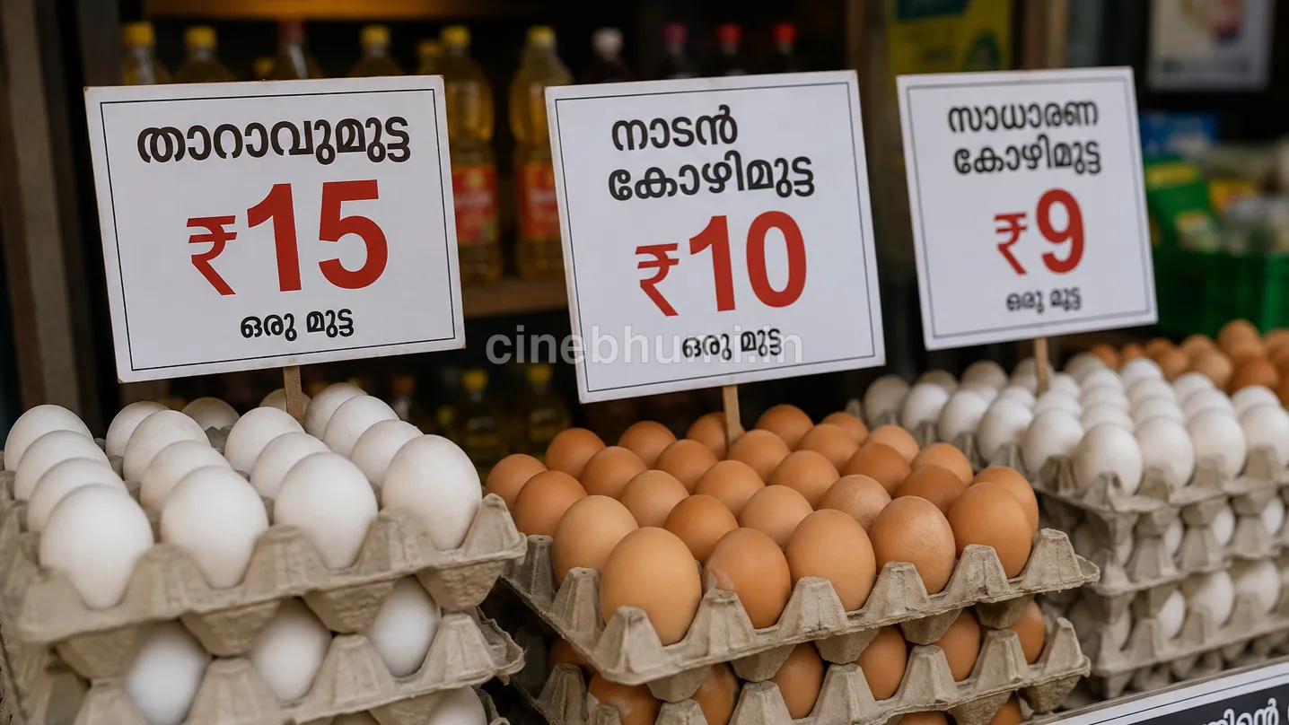 സംസ്ഥാനത്ത് കുതിച്ചുയർന്ന് മുട്ടവില