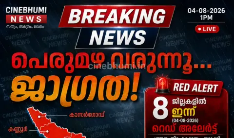 പെരുമഴ വരുന്നു… ജാഗ്രത