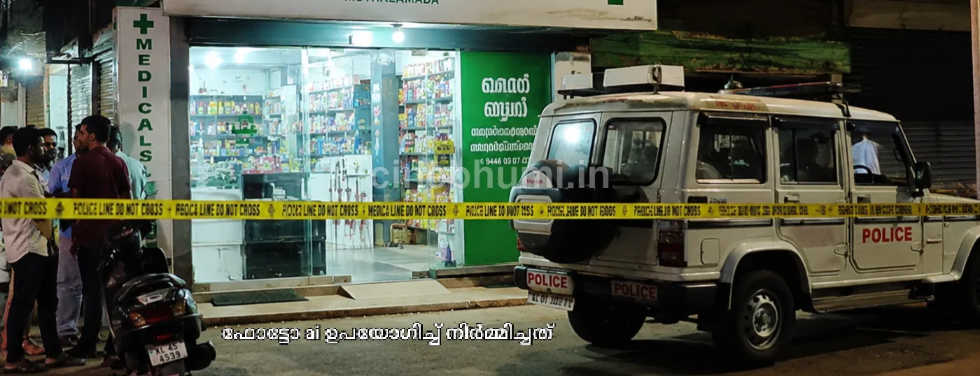 പ്ലസ് വൺ വിദ്യാർഥിയുടെ കുത്തേറ്റ് മെഡിക്കൽ ഷോപ്പ് ഉടമയ്ക്ക് പരിക്ക്