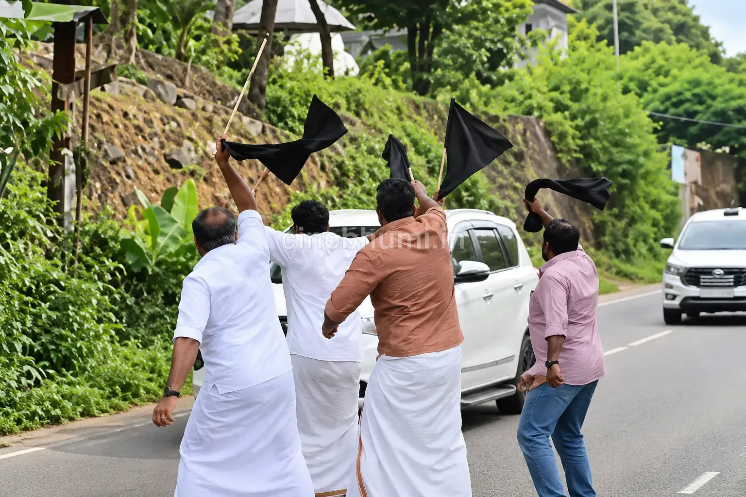 മുഖ്യമന്ത്രിയെ കരിങ്കൊടി കാണിച്ച സംഭവം; നാല് യൂത്ത് ഫ്രണ്ട് എം പ്രവർത്തകർ അറസ്റ്റിൽ